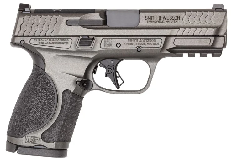 SMITH&WESSON M&P 9 M2.0 METAL COMPACT 9MM LUGER 4IN BARREL 15RD OR OPTIC READY NTS GRAY SF 14101