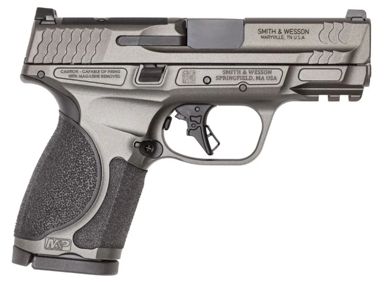 SMITH&WESSON M&P 9 M2.0 METAL COMPACT 9MM LUGER 3.6IN BARREL 15RD OR OPTIC READY NTS GRAY SF 14102