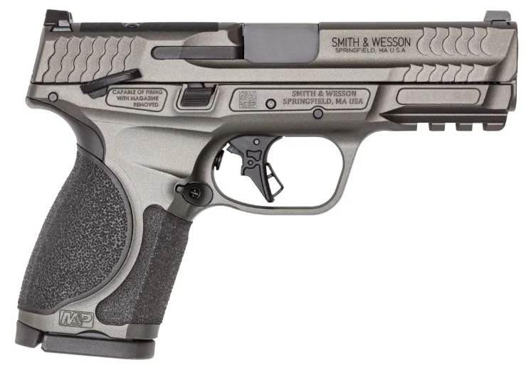 SMITH&WESSON M&P 9 M2.0 METAL COMPACT 9MM LUGER 4IN BARREL 15RD OR OPTIC READY TS GRAY SF 14103