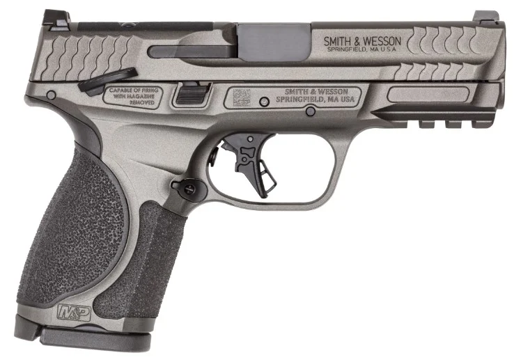 SMITH&WESSON M&P 9 M2.0 METAL COMPACT 9MM LUGER 4IN BARREL 10RD SF OR OPTIC READY TS GRAY 14104