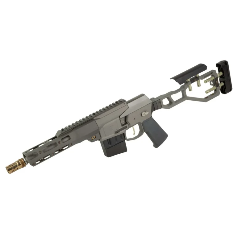 Q MINI FIX RIB SBR 300 BLACK OUT 8IN BBL 1:5 TWIST FOLDING ADJ STOCK BLACK ACCENTS 10RD MAG