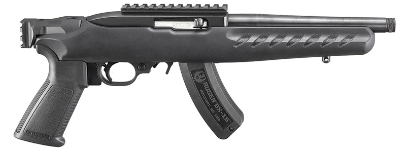 22Charger 22lr 8" Blk PicRail 15rd