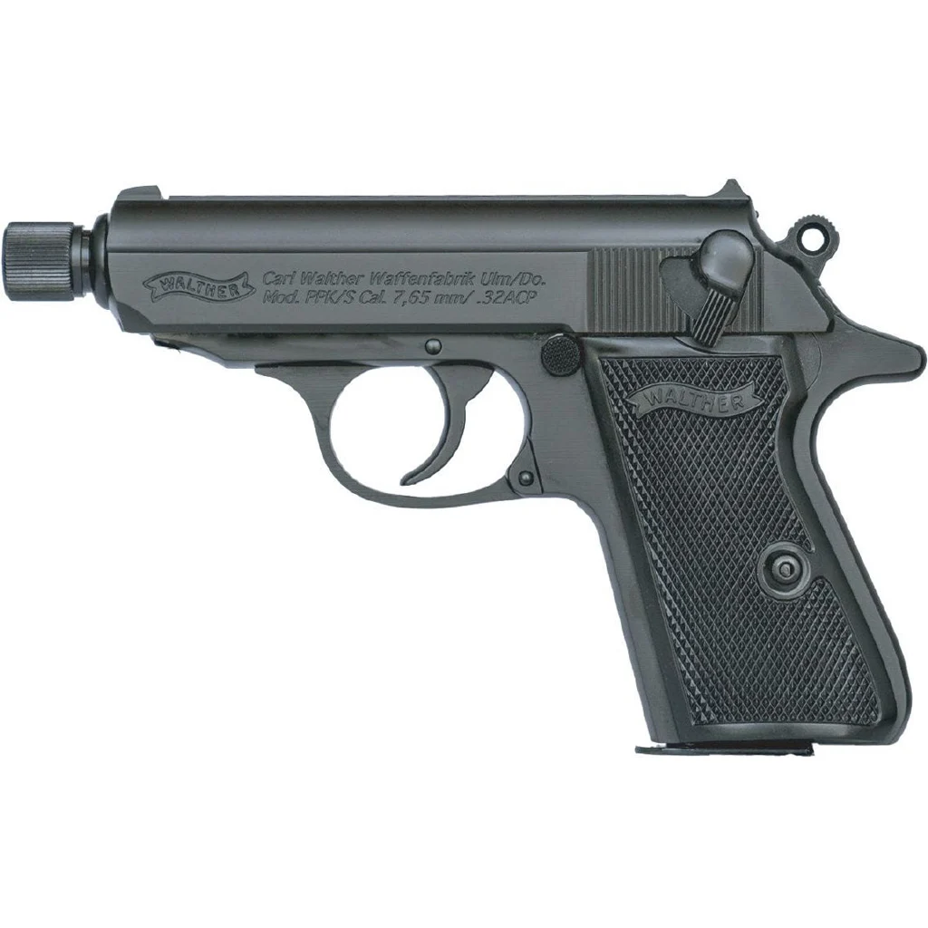 Walther PPK/S SD Pistol 32 ACP 3.3" Black 7 rd.