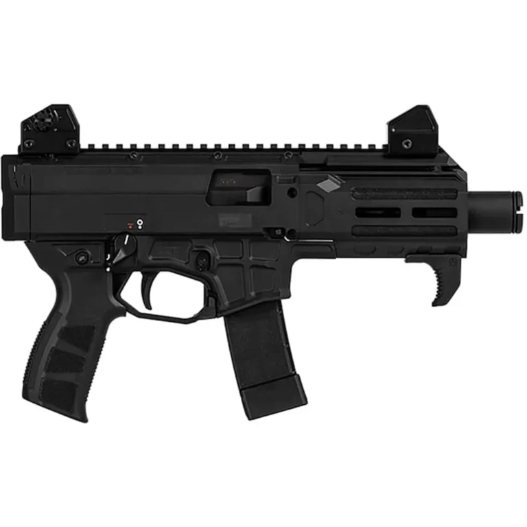 CZ Scorpion 3+ Micro Pistol  9mm 4.2 in. Black w/SB Tactical Brace 20 rd.