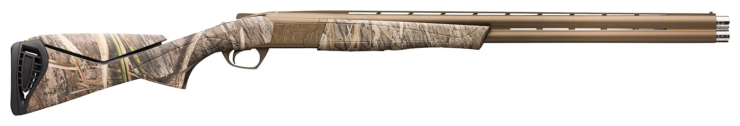 Browning 018722205 Cynergy Wicked Wing 12 Gauge 3.5" 2rd 26" Barrel, Burnt Bronze Cerakote Metal Finish, Mossy Oak Shadow Grass Habitat Adjustable Comb Stock