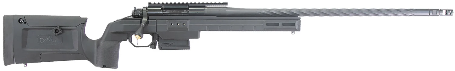 Larue Tactical LTKRGSIETE65PRC24BLK Siete Magnum 6.5 PRC 3+1 24" Sendero Fluted Barrel Black Right Hand