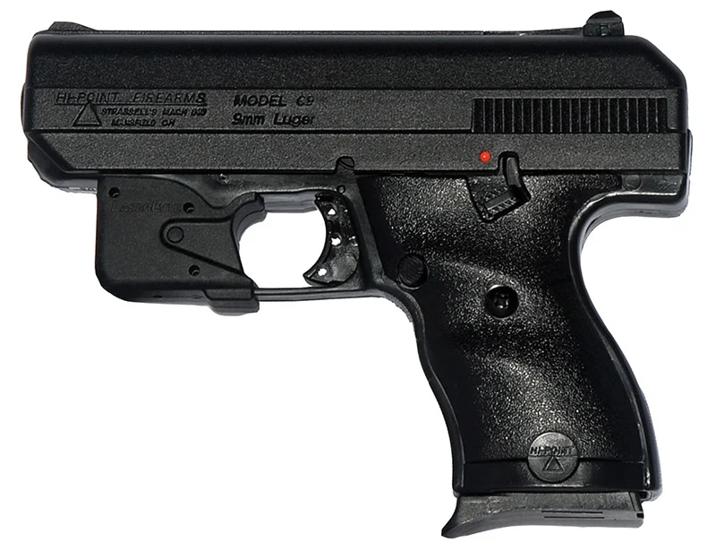 9mm 3.5" Black As-P olymer T-G Laser 8Rd