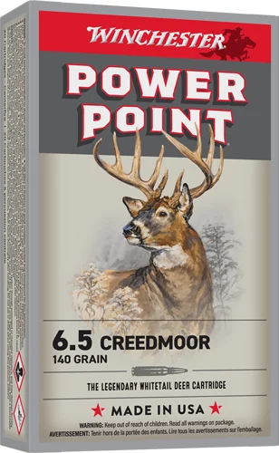 Winchester 6.5 Creedmoor 140gr JSP – 20rd