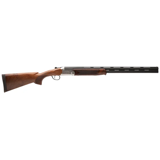 SAV 555E 12GA 28 SILVER RECEIVER TURKISH WALNUT