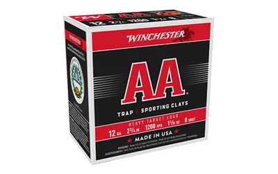 WIN AA HVY TRGT 12GA 2.75" #8 25/250